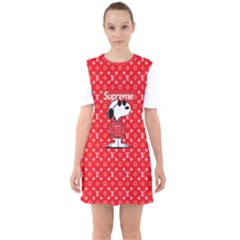 Snoop L Copy Sixties Short Sleeve Mini Dress