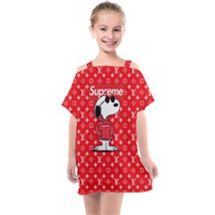 Snoop L Copy Kids  One Piece Chiffon Dress