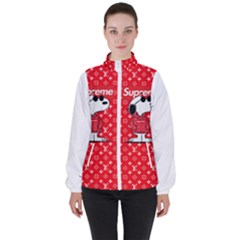 Snoop L Copy Women s High Neck Windbreaker by lxrst