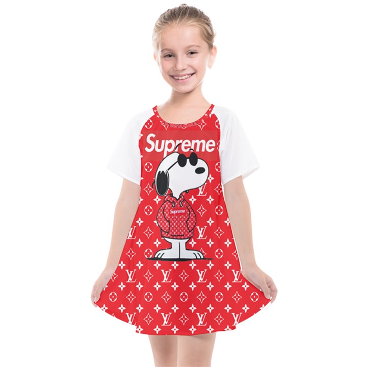 Snoop L Copy Kids  Smock Dress