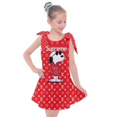 Snoop L Copy Kids  Tie Up Tunic Dress