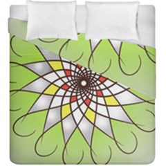 Mandala Model Figure Graphics Duvet Cover Double Side (king Size) by Pakrebo