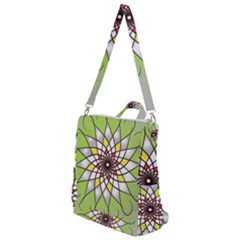 Mandala Model Figure Graphics Crossbody Backpack by Pakrebo