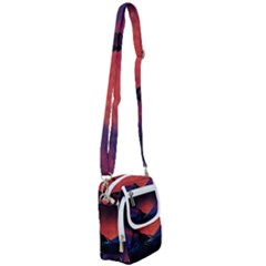 Matterhorn Switzerland Fantasy Aurora Shoulder Strap Belt Bag