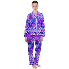 Ml-c-4-8 Satin Long Sleeve Pyjamas Set by ArtworkByPatrick