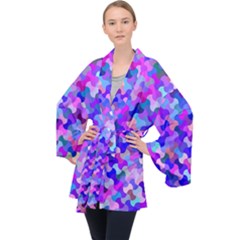 Ml-c-4-8 Velvet Kimono Robe by ArtworkByPatrick