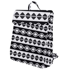 Ethnic Tribal Pattern Flap Top Backpack