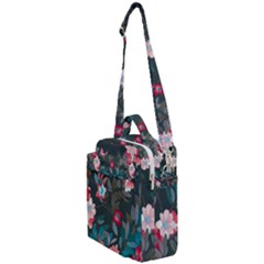 Floral Pattern Background Art Crossbody Day Bag