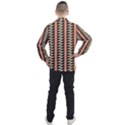 Zigzag Tribal Ethnic Background Men s Half Zip Pullover View2