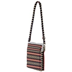 Zigzag Ethnic Pattern Background Multi Function Travel Bag by Pakrebo