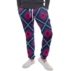 Purple Textile And Fabric Pattern Men s Jogger Sweatpants