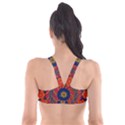 Hungarian Mandala Flower Plunge Bikini Top View2