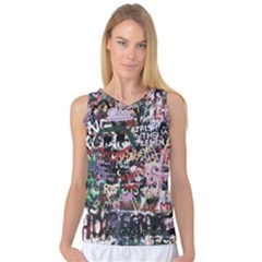 Graffiti Wall Background Women s Basketball Tank Top by Pakrebo