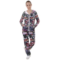 Graffiti Wall Background Women s Tracksuit by Pakrebo