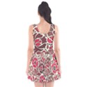 Floral Ethnic Pattern Scoop Neck Skater Dress View2