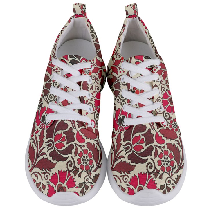 Floral Ethnic Pattern Men s Lightweight Sports Shoes