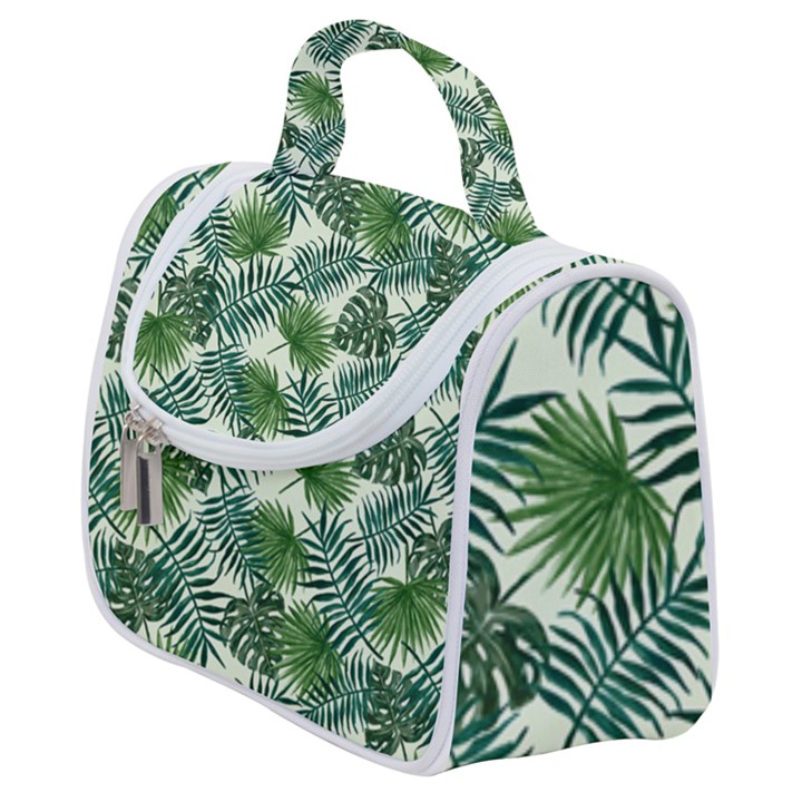 Leaves Tropical Wallpaper Foliage Satchel Handbag