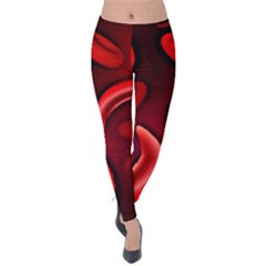 Cells All Over  Velvet Leggings by shawnstestimony