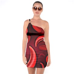 Cells All Over  One Soulder Bodycon Dress by shawnstestimony