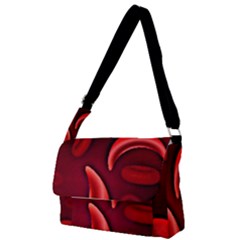 Cells All Over  Full Print Messenger Bag by shawnstestimony