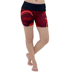 Cells All Over  Lightweight Velour Yoga Shorts by shawnstestimony