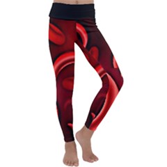 Cells All Over  Kids  Lightweight Velour Classic Yoga Leggings by shawnstestimony