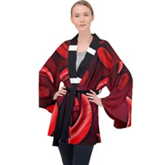 Cells All Over  Velvet Kimono Robe by shawnstestimony