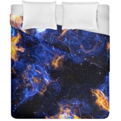 Universe Exploded Duvet Cover Double Side (california King Size) by WensdaiAmbrose