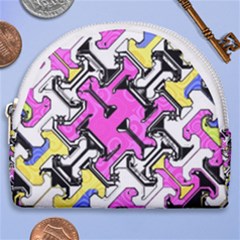 Justanotherabstractday Horseshoe Style Canvas Pouch by designsbyamerianna