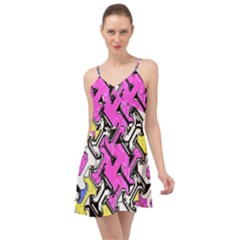 Justanotherabstractday Summer Time Chiffon Dress