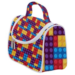 Lego Background Game Satchel Handbag