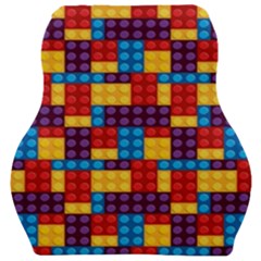 Lego Background Game Car Seat Velour Cushion 