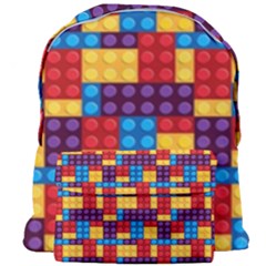 Lego Background Game Giant Full Print Backpack by Mariart