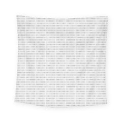 Binary Background Square Tapestry (small) by Bajindul