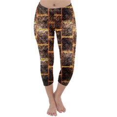 Wallpaper Iron Capri Winter Leggings 