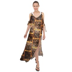 Wallpaper Iron Maxi Chiffon Cover Up Dress