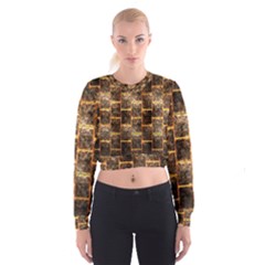 Wallpaper Iron Cropped Sweatshirt