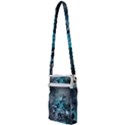 Elegant Floral Design With Butterflies Multi Function Travel Bag View2