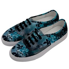 Elegant Floral Design With Butterflies Men s Classic Low Top Sneakers by FantasyWorld7