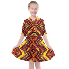 Ml-c5-1 Kids  All Frills Chiffon Dress by ArtworkByPatrick