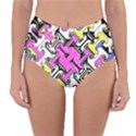 Justanotherabstractday Reversible High-Waist Bikini Bottoms View1