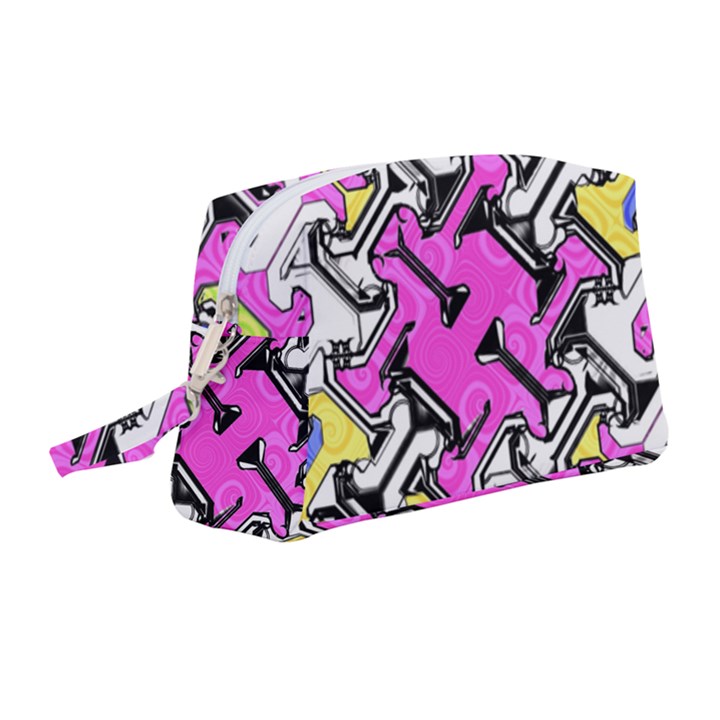 Justanotherabstractday Wristlet Pouch Bag (Medium)