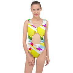 1980s Insired Center Cut Out Swimsuit by designsbyamerianna