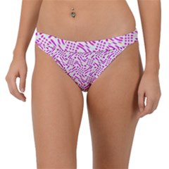 Crazypink Band Bikini Bottom