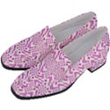 Crazypink Women s Chunky Heel Loafers View2