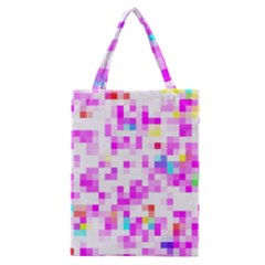 Pixelpink Classic Tote Bag by designsbyamerianna