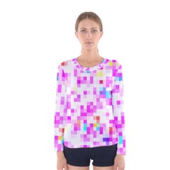 Pixelpink Women s Long Sleeve Tee