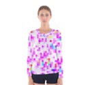 Pixelpink Women s Long Sleeve Tee View1