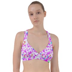 Pixelpink Sweetheart Sports Bra