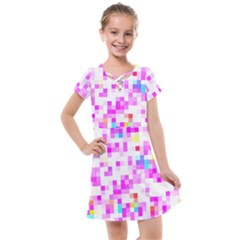 Pixelpink Kids  Cross Web Dress by designsbyamerianna